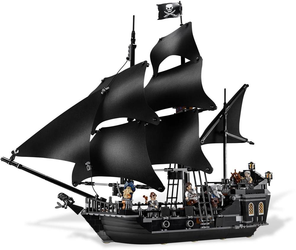 黑珍珠号（The Black Pearl）（乐高LEGO 4184、乐拼LEPIN 16006、将牌