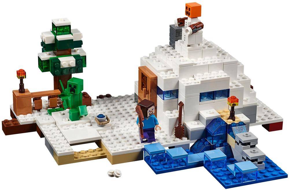 2302PCS The Mountain Cave Building Blocks Bricks Model Figures Toys World New