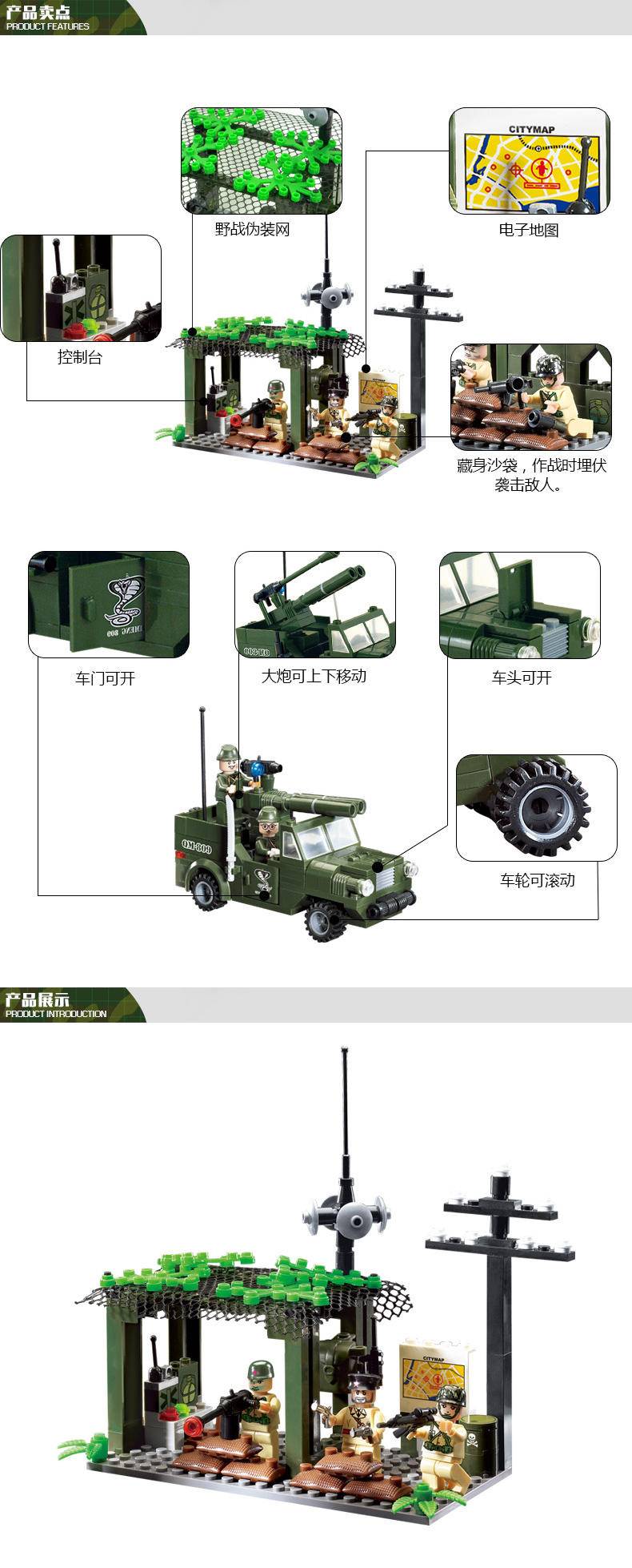 军事：堵截军车