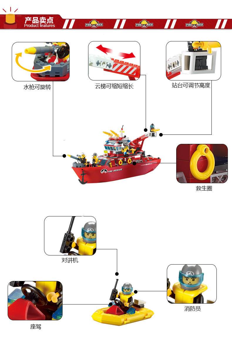 消防：多功能消防船