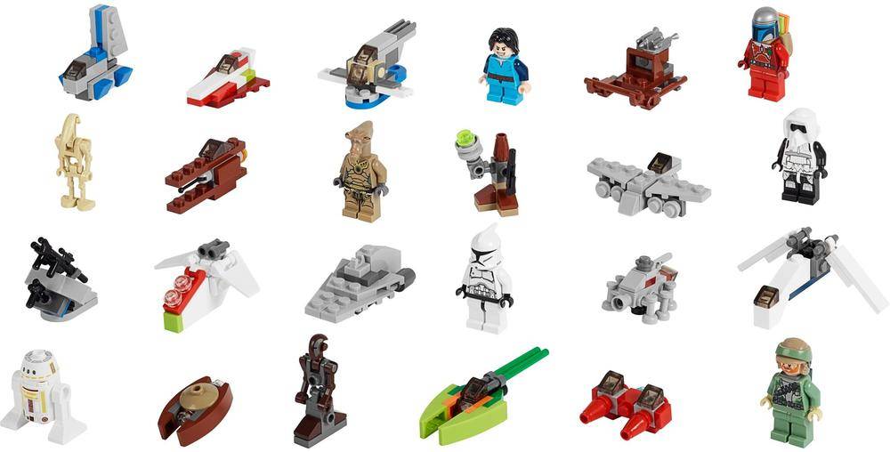 Lego Star Wars Advent Calendar Build Instructions