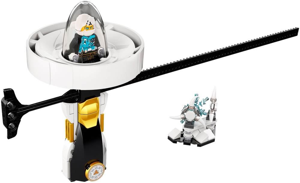 幻影旋转大师-赞（Zane - Spinjitzu Master）（乐高LEGO 70636、积思