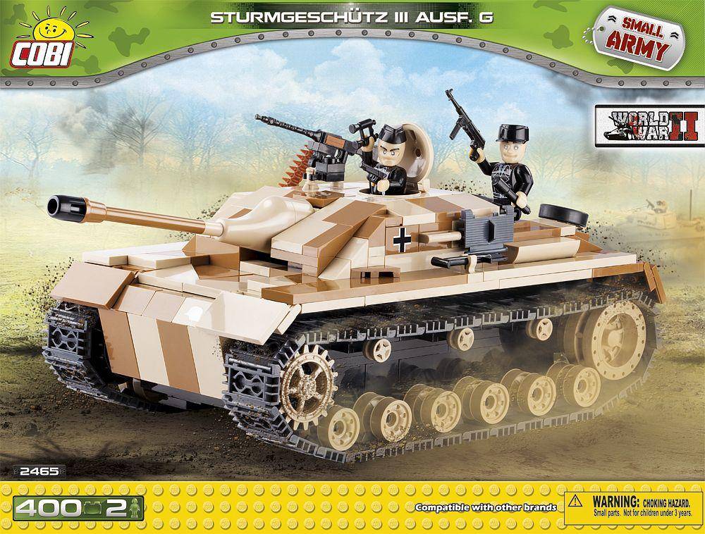 三号突击炮Sturmgeschütz III Ausf G酷陛COBI 2465 Brick4 最实用的国产积木索引表