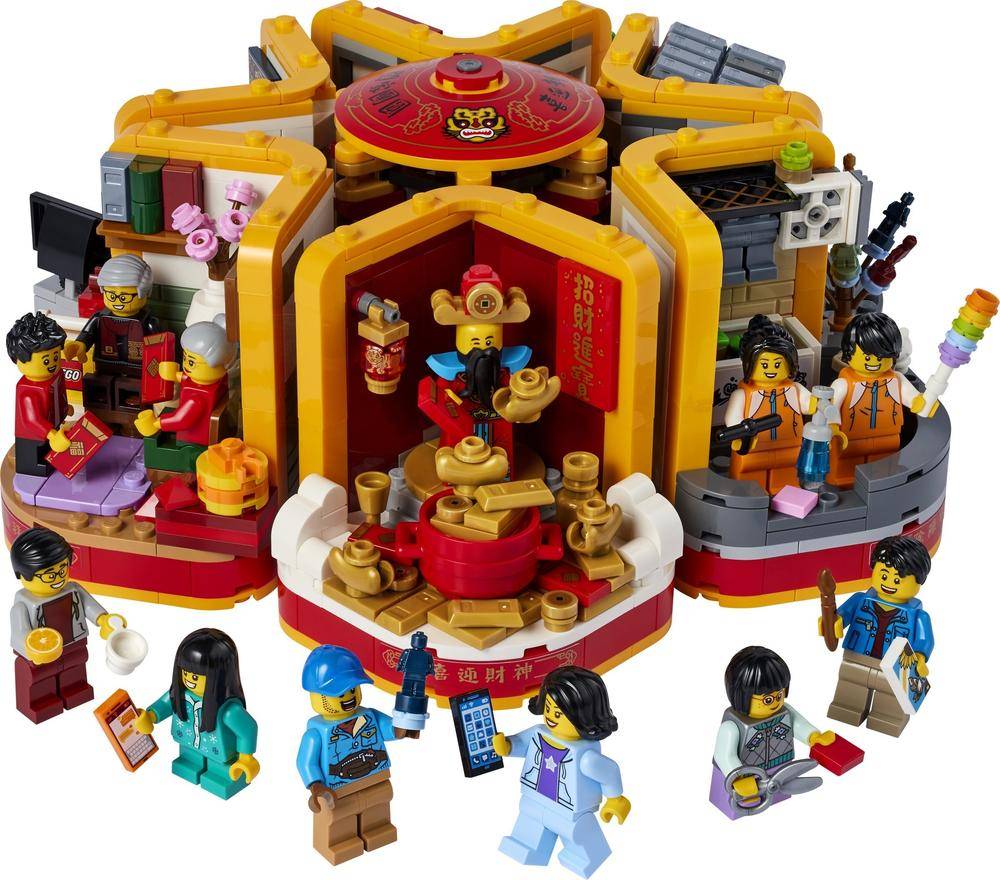 新春六习俗（Lunar New Year Traditions）（乐高LEGO 80108） | Brick4.com - 最实用的国产积木索引表