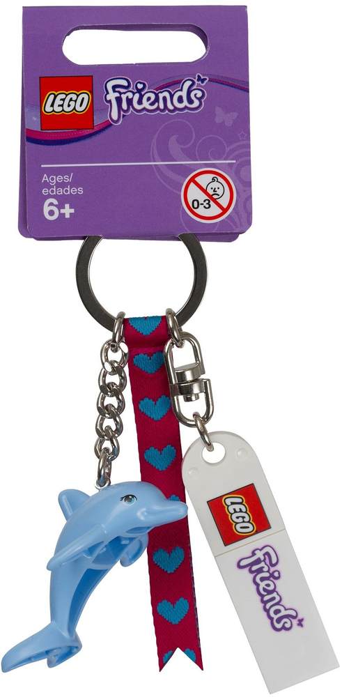  Dolphin Key Chain LEGO 851324 Brick4 