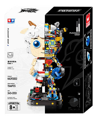 喜羊羊与灰太狼之筐出未来大电影：喜羊羊积木机械款（维思积木