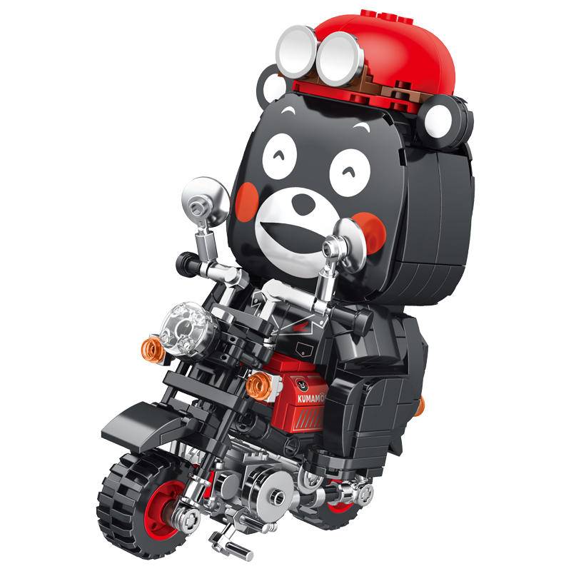 くまモン 熊本熊摩托车（Kumamon）（积乎inbrixx 880008） | Brick4.com