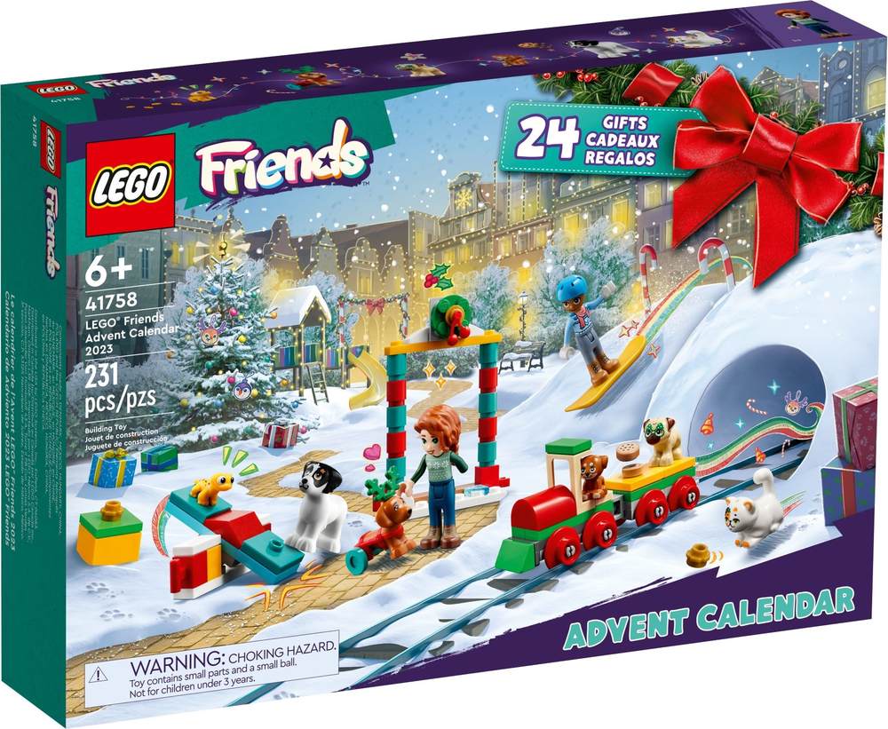  2023 Advent Calendar LEGO 41758 Brick4 