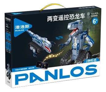 两变遥控恐龙车（潘洛斯PanlosBrick/积乎inbrixx 615009） | Brick4.com - 最实用的国产积木索引表