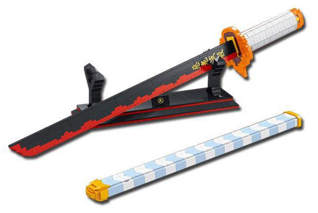 鬼灭之刃：炎柱日轮刀1:1（Demon Slayer）（得客创想DK 1503