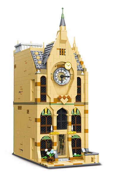 霍格沃兹钟楼（杰星JIESTAR JJ9005） 最实用的国产积木