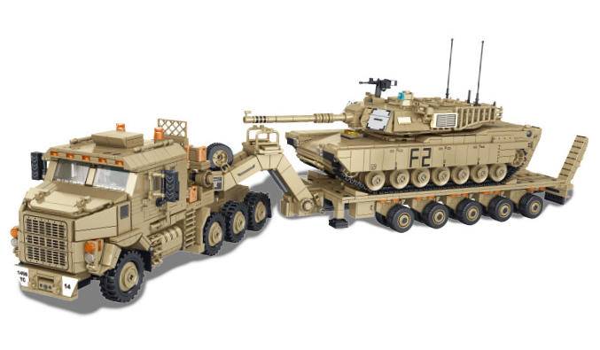 M1070装甲车（M1070 Armored Vehicle）（潘洛斯PanlosBrick/积乎inbrixx 628015 ...