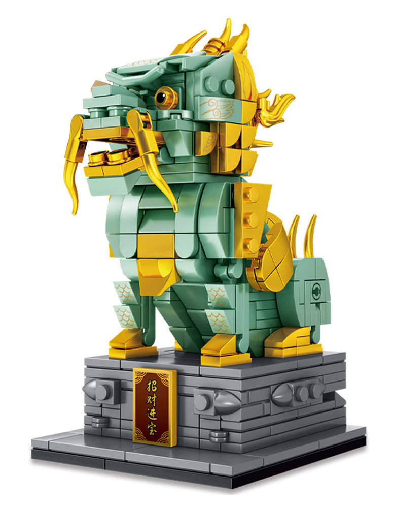 中国 麒麟　置物　f2250410 ctcols_2112073