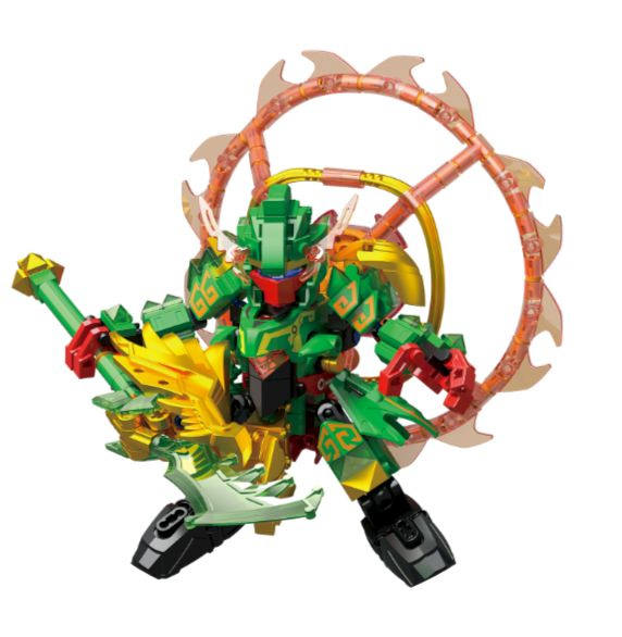 国风机甲：关羽字云长（哲高ZHEGAO GZ2003） | Brick4.com - 最实用的