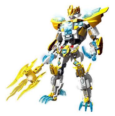 軸　白虎　一成　共箱　MA667 钢铁机甲：白虎武装（森宝SEMBO 103330） | Brick4.com - 最实用