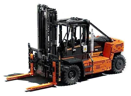 重型堆高机1:6（宇星模王MouldKing 17044、宇星模王MouldKing