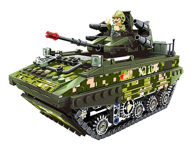 旧陸軍鬼瓦。 ZBD-03空降战车（维思积木WISE BLOCK/奥迪双钻AULDEY HA389141