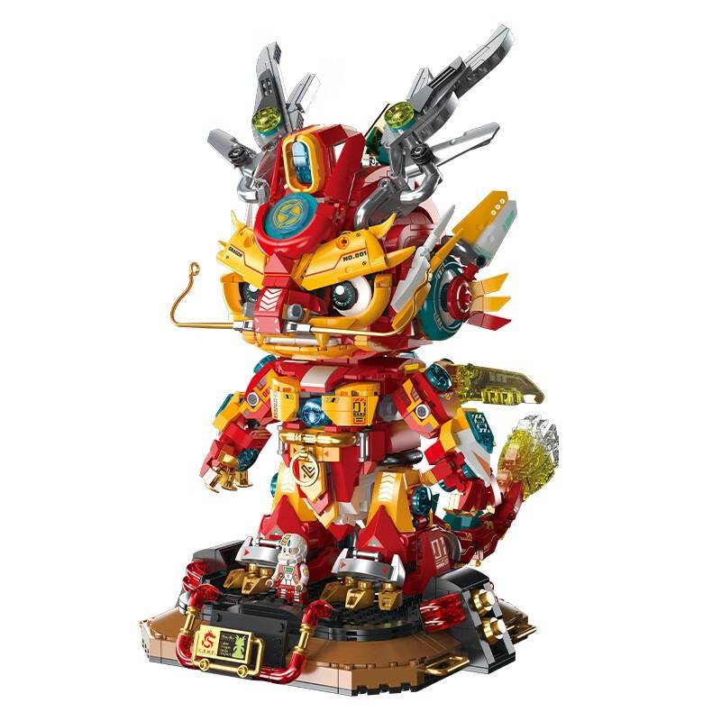 赛博机械龙（Dragons）（费米Femibox S34003） | Brick4.com - 最实用
