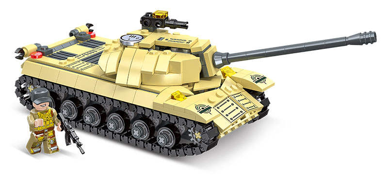 IS-3重型坦克（杰星JIESTAR 61120） | Brick4.com - 最实用的国产积木
