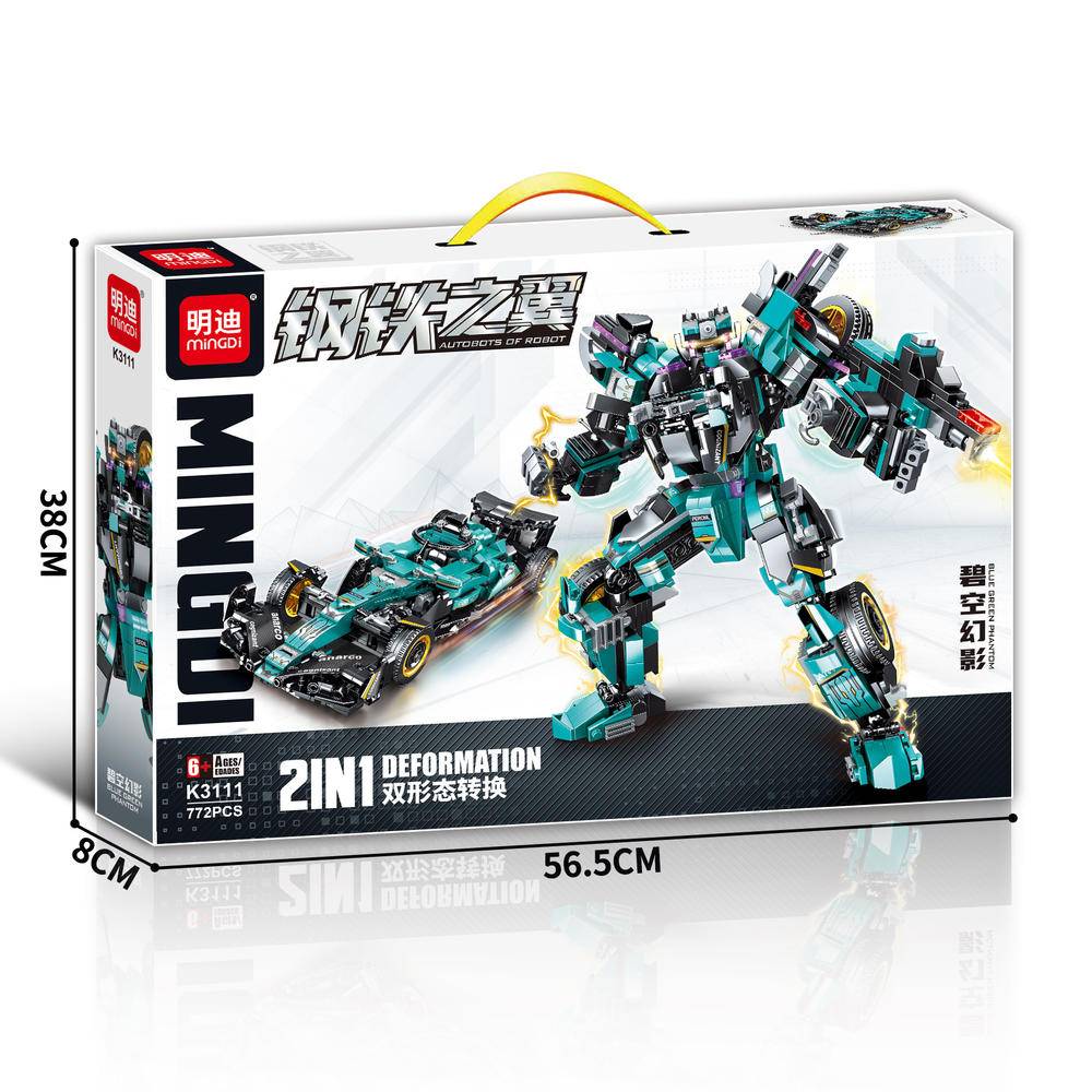 钢铁之翼：碧空幻影（明迪minGDi/磊宝LEIBAO K3111） | Brick4.com - 最实用的国产积木索引表