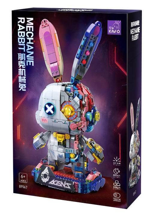 MEDICOM TOY - 兔兔さん　専用 赛博朋克机械兔半身拆解透视兔飞猛进（Mechanie Rabbit）（启悟
