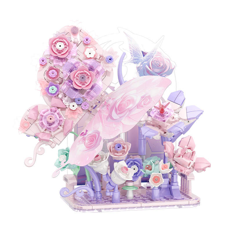 一点限り♡未使用大きな蝶⭐︎Beautiful Butterflies3点セット 泛花绮梦：栖窗蝶语（顽界限FUNIFY W9304） | Brick4.com - 最实用的