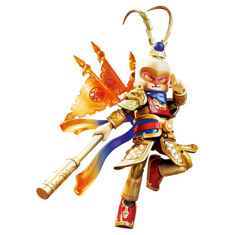 英雄无限：法相孙悟空2.0 灵霞真身4周年版（布鲁可BLOKEES 85056