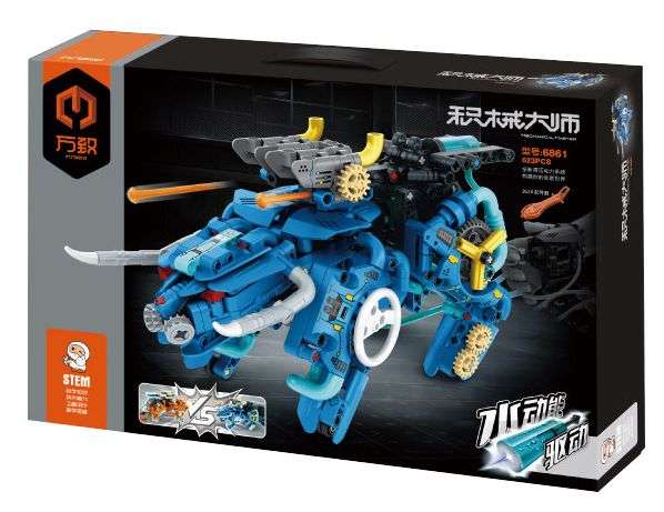 积械大师：液压对战机青牛兽（万致IM.Master/启辉玩具QIHUI 6861