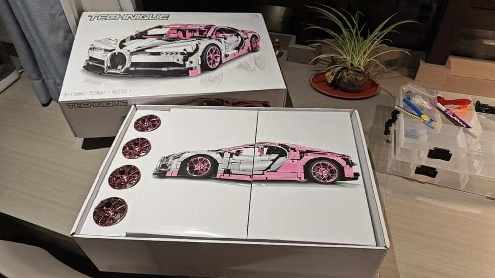 布加迪Chiron（Bugatti Chiron）（乐高LEGO 42083、无牌13388、积思