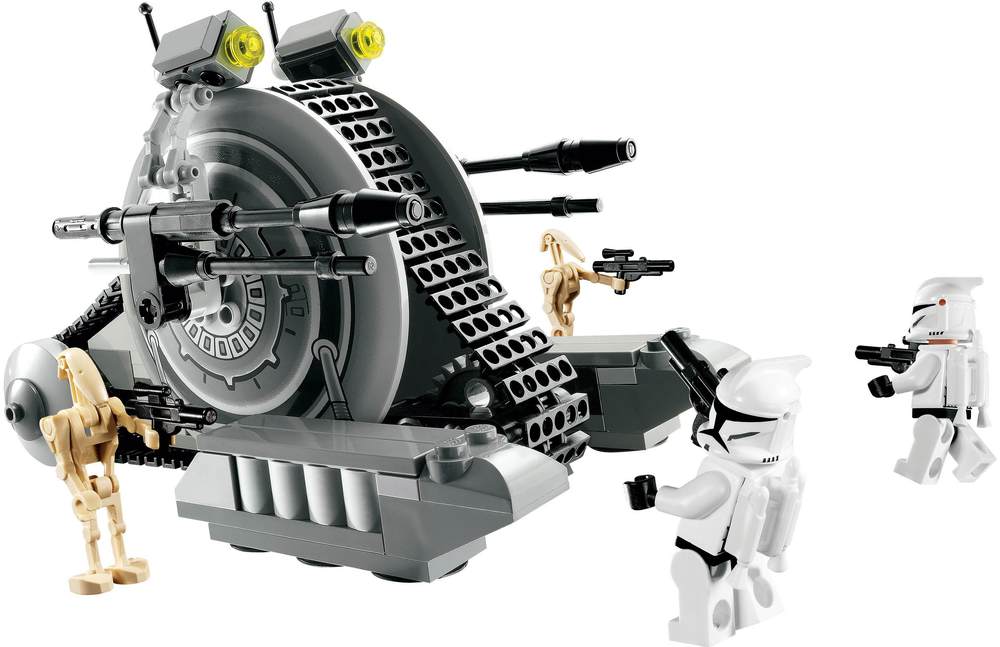 分离军坦克机器人（Corporate Alliance Tank Droid）（乐高LEGO 7748） | Brick4.com - 最实用 ...