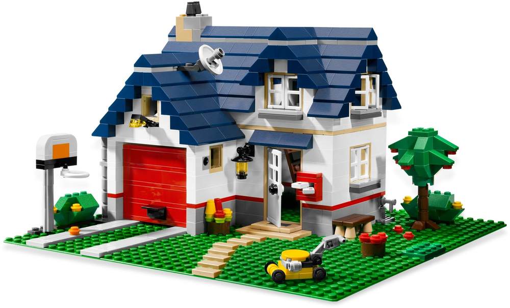 苹果度假屋（Apple Tree House）（乐高LEGO 5891） | Brick4.com - 最实用的国产积木索引表