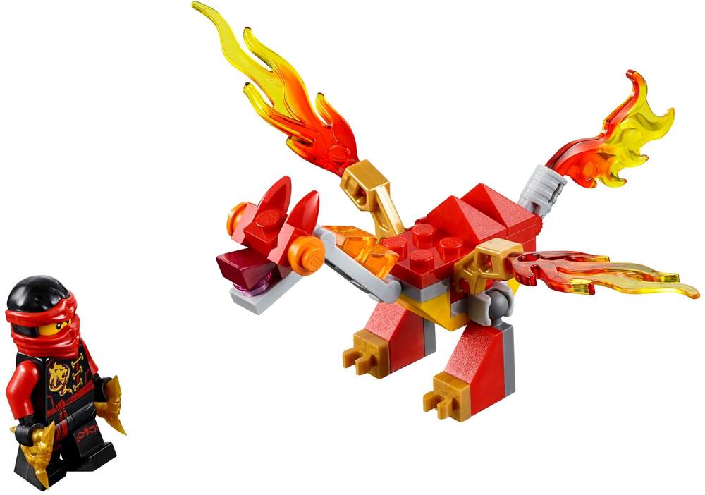 忍者喷火龙（Kai's Mini Dragon）（乐高LEGO 30422） | Brick4.com - 最实用的国产积木索引表