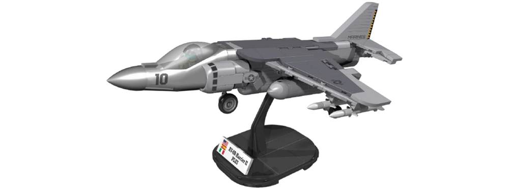AV-8B 鹞II式攻击机(AV-8B Harrier II Plus)(酷陛COBI 5809) | Brick4.com - 最实用的国产 ...