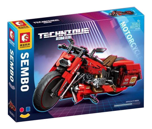 积械狂飚701811（森宝SEMBO 701811） | Brick4.com - 最实用的国产积木