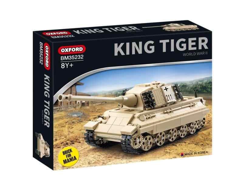 虎王坦克(킹타이거 (KING TIGER))(小牛津OXFORD BM35232) | Brick4.com - 最实用的国产积木索引表