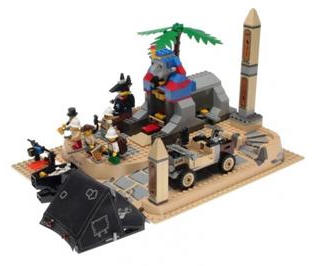 探险：狮身人面像的秘密（Sphinx Secret Surprise）（乐高LEGO 5978） | Brick4.com - 最实用的国产积木索引表