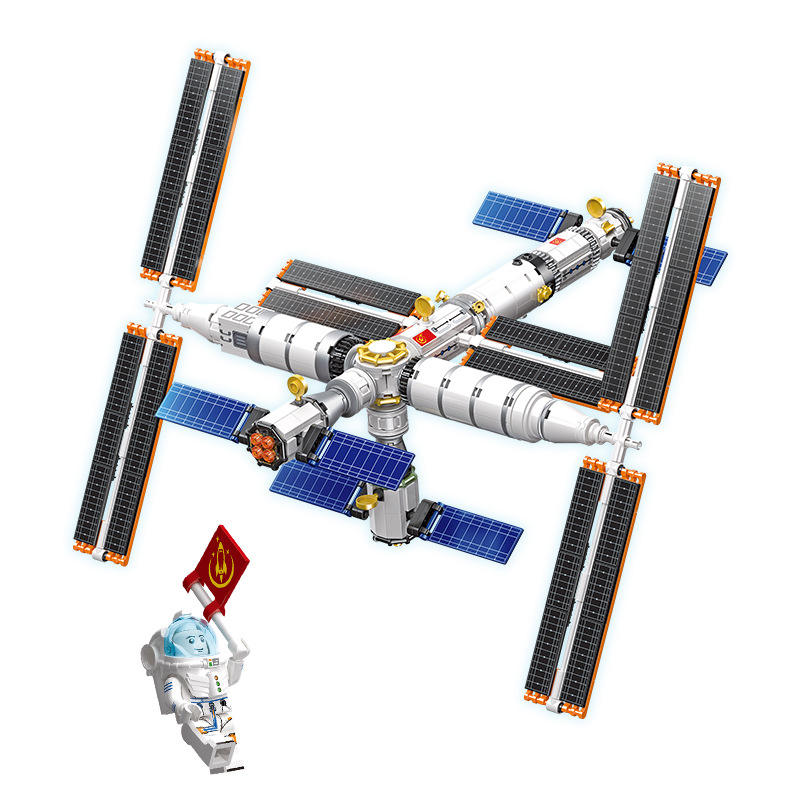 聖空 逐梦星河：天宫空间站（杰星JIESTAR 58006） | Brick4.com - 最实用的