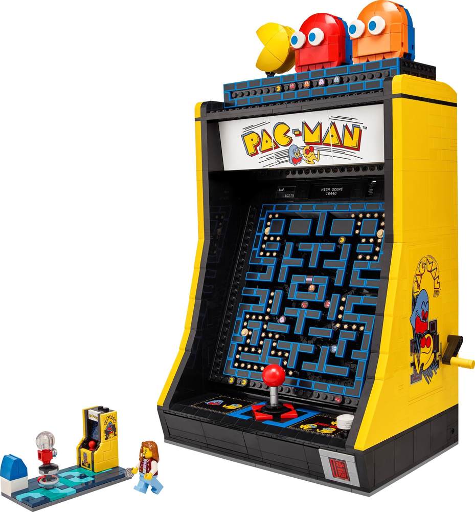 Pac Man Arcade Machine LEGO 10323 63302 E0323 Brick4 pac man arcade machine lego 10323 63302 e0323 brick4