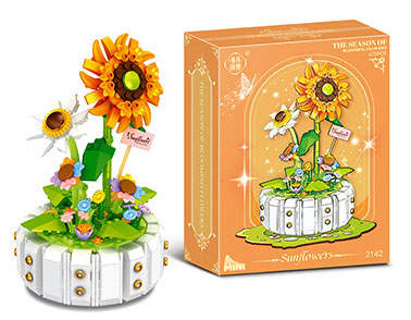 向日葵（唯乐创想2142） | Brick4.com - 最实用的国产积木索引表