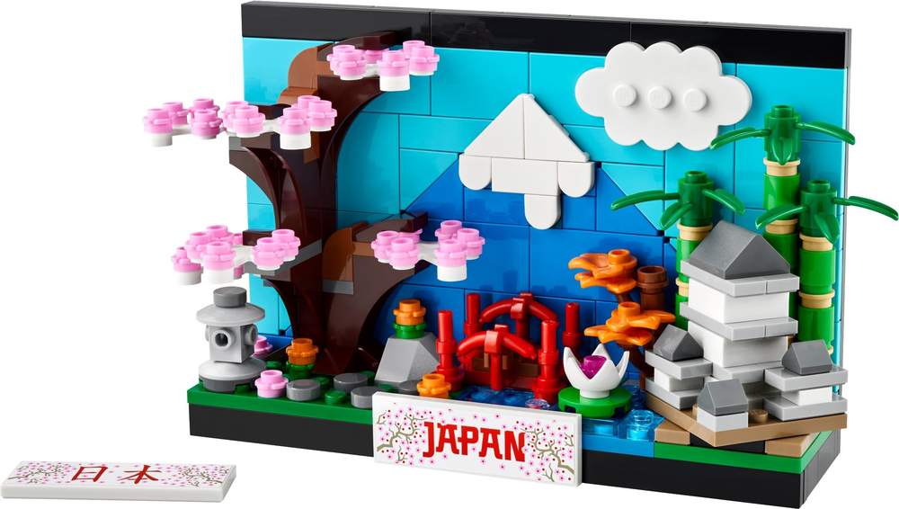 道楽　シニカケ　美品 日本明信片（Japan Postcard）（乐高LEGO 40713） | Brick4.com - 最