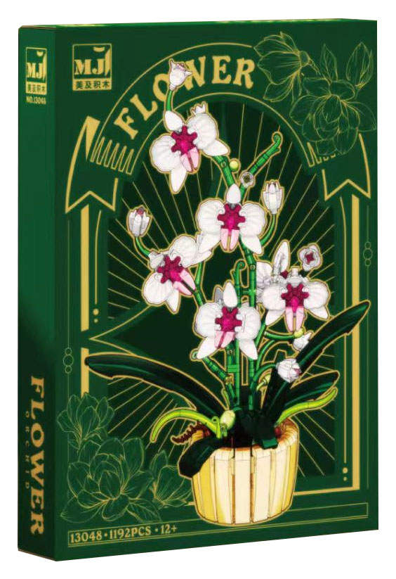 兰花（Orchid）（美及积木13048） | Brick4.com - 最实用的国产积木索引表