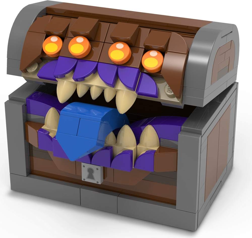 龙与地下城:宝箱怪(Dungeons & Dragons Mimic Dice Box)(乐高LEGO 6510865、乐高LEGO ...