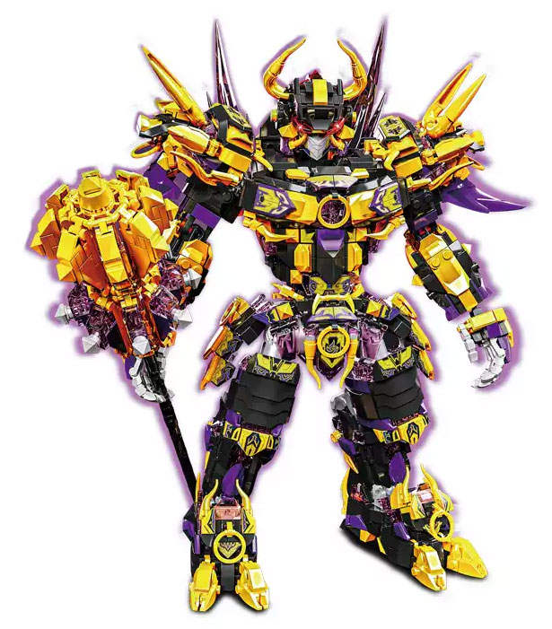 积木 平天牛魔混铁机甲（乐毅积木62035） | Brick4.com - 最实用的国产积木
