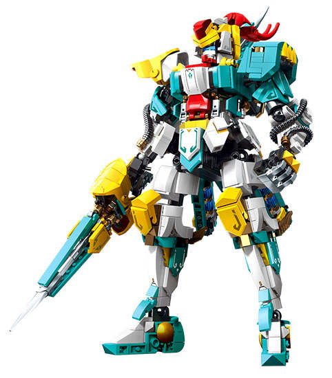 钢铁机甲：五虎将马超（森宝SEMBO 103395） | Brick4.com - 最实用的