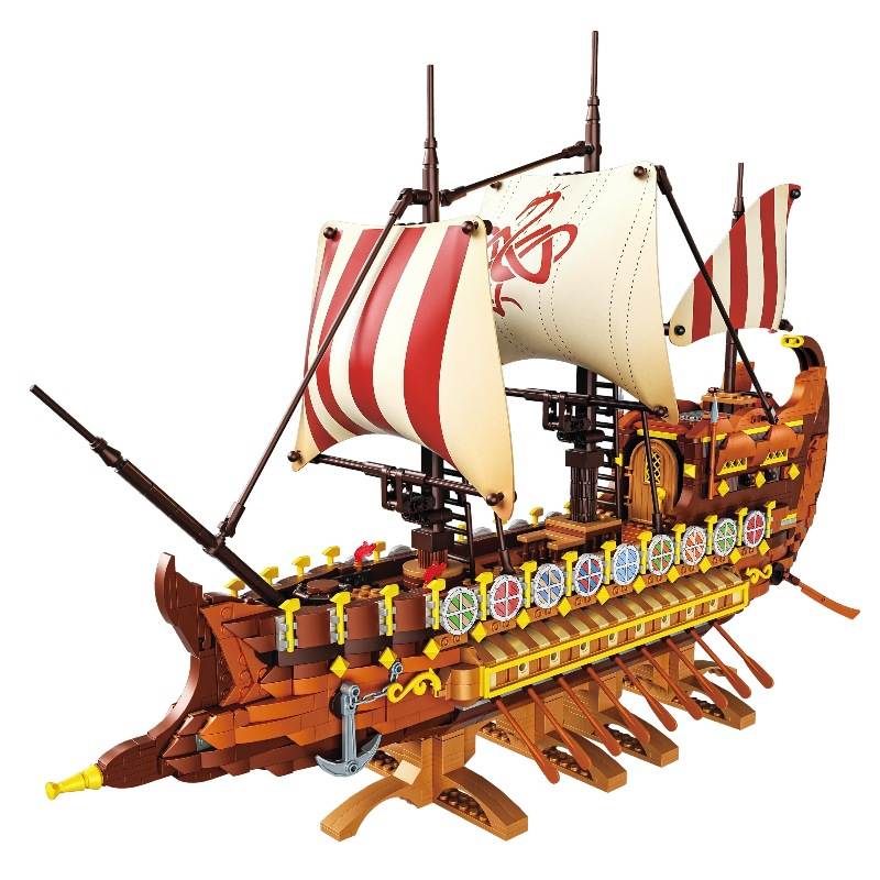 古代战舰维京战船(Ancient Warship)(霸卡科技 33303) | Brick4.com - 最实用的国产积木索引表