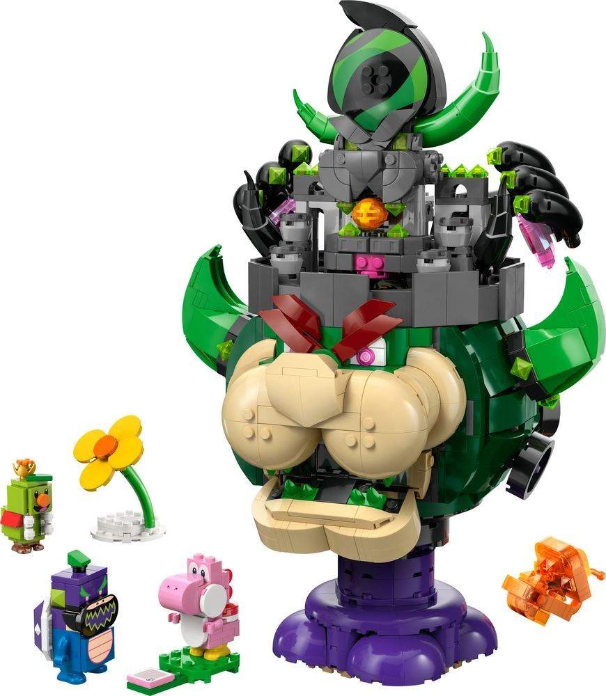 花洛里安王子和城堡酷霸（Prince Florian & Castle Bowser）（乐高LEGO 72042） | Brick4.com ...