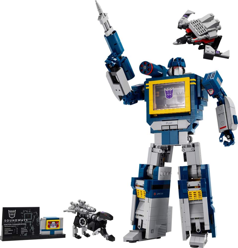 变形金刚：声波（Transformers: Soundwave）（乐高LEGO 10358） | Brick4.com - 最实用的国产积木索引表
