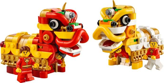舞狮（Lion Dance）（乐高LEGO 40915） | Brick4.com - 最实用的国产