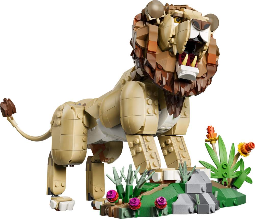 野生动物：威武的狮子（Wild Animals: Majestic Lion）（乐高LEGO