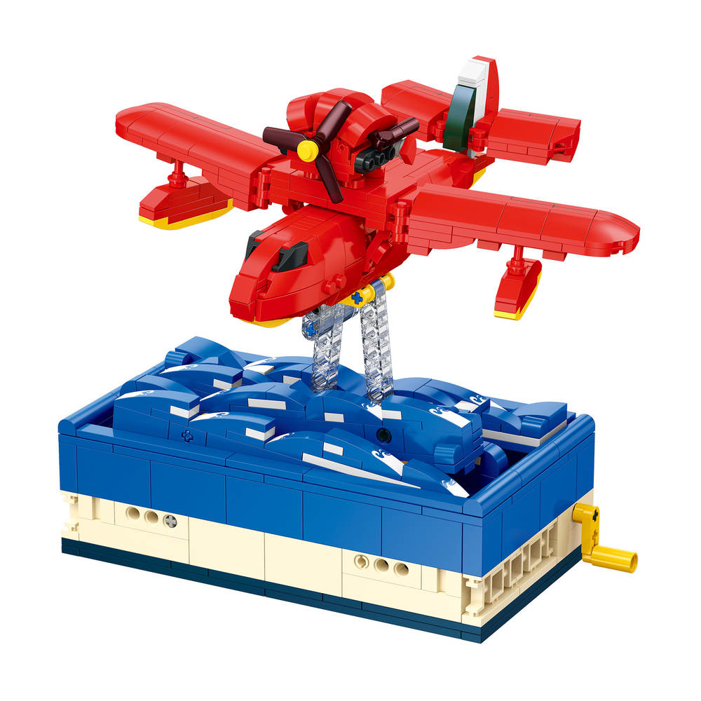 红猪飞机（Aircraft Porco Rosso）（杰星JIESTAR JJ9255） | Brick4